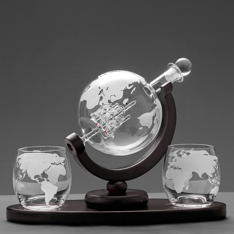 BEHA Life Globe Decanter Set