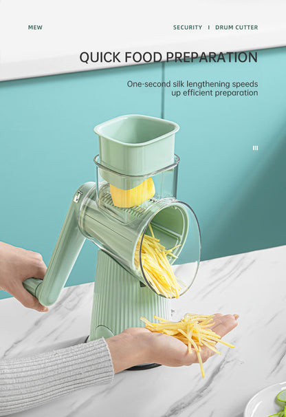 Kitchen Multifunction Grater Slicer Hand Roller Stormvegetable Cutter for Household