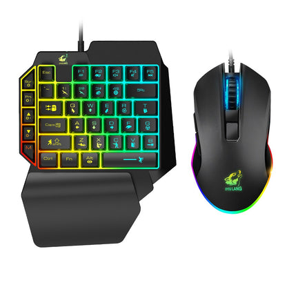 One handed Keyboard and Mouse Set