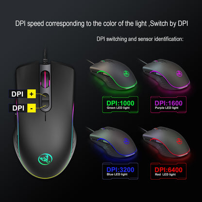 Gaming Keyboard and Mouse Set