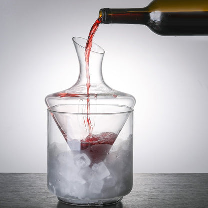 1 Liter Decanter with Ice Bucket