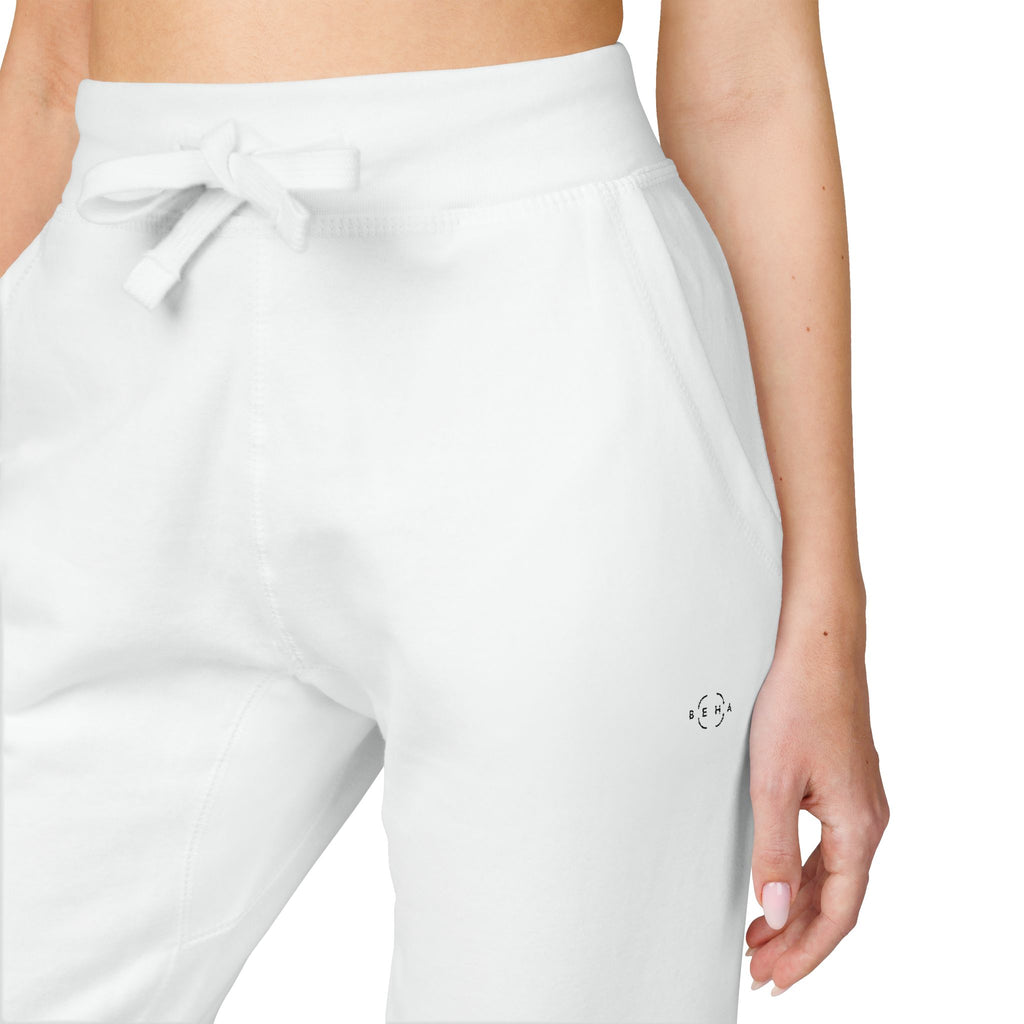 Embroidered Fleece Sweatpants