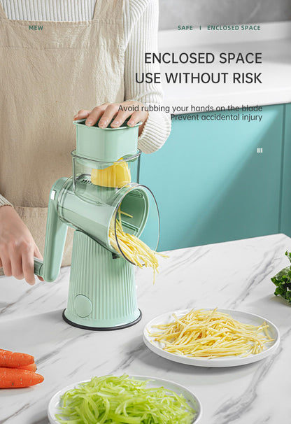 Kitchen Multifunction Grater Slicer Hand Roller Stormvegetable Cutter for Household