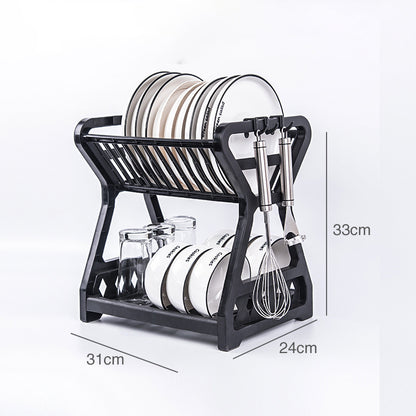 Double Layered Dish Rack