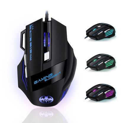 USB Gaming Mouse with 8 Buttons