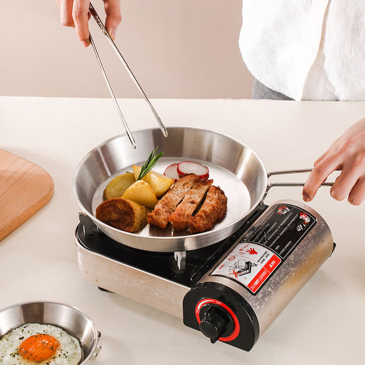 Stainless Steel Folding Frying Pan