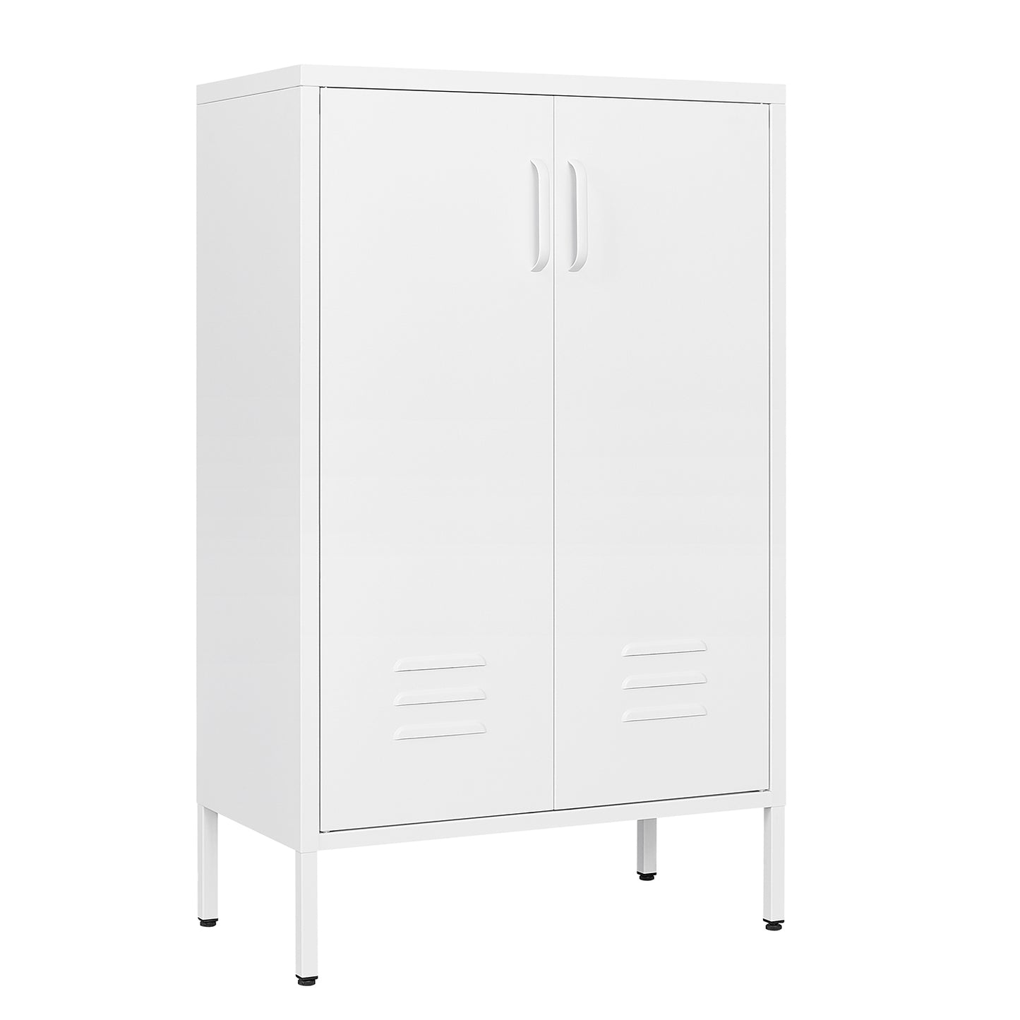 Steel White Storage Cabinet