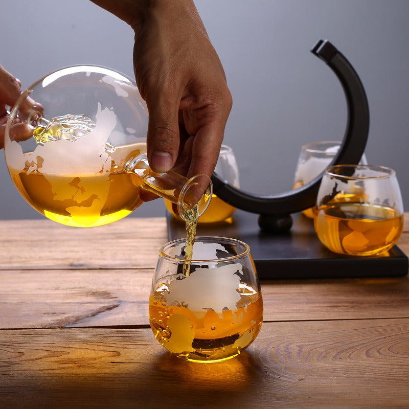 BEHA Life Globe Decanter Set