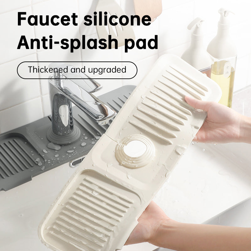 Silicone Faucet Drain Pad - Splash Proof Device