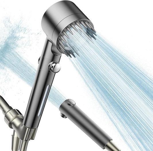 Shower Set - Shower Head, Adapter, Water Pipe, Filter Element