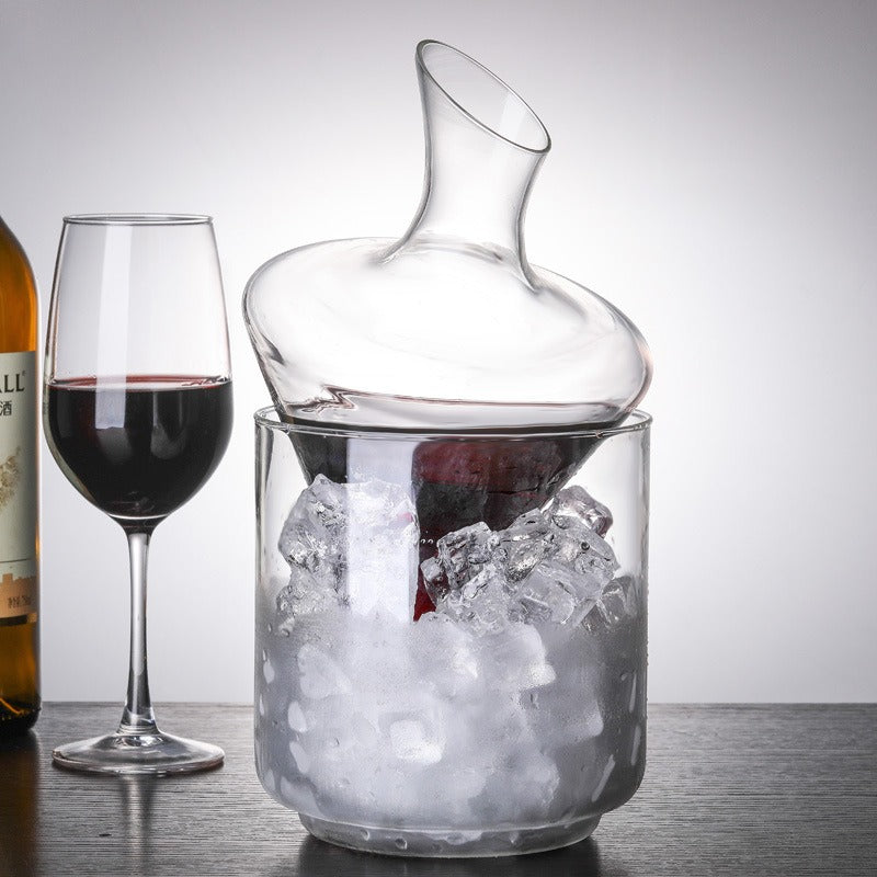 1 Liter Decanter with Ice Bucket