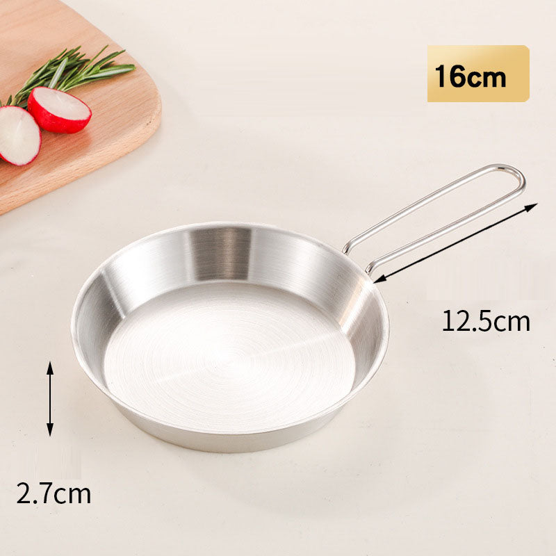 Stainless Steel Folding Frying Pan