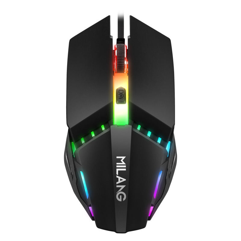 Wired Illuminated Gaming Computer Mouse