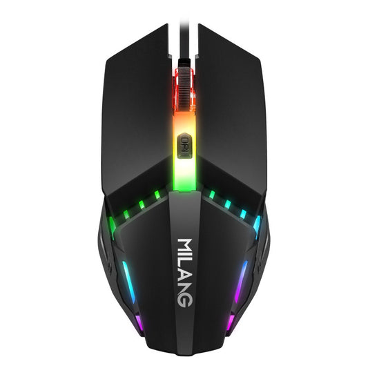 Wired Illuminated Gaming Computer Mouse