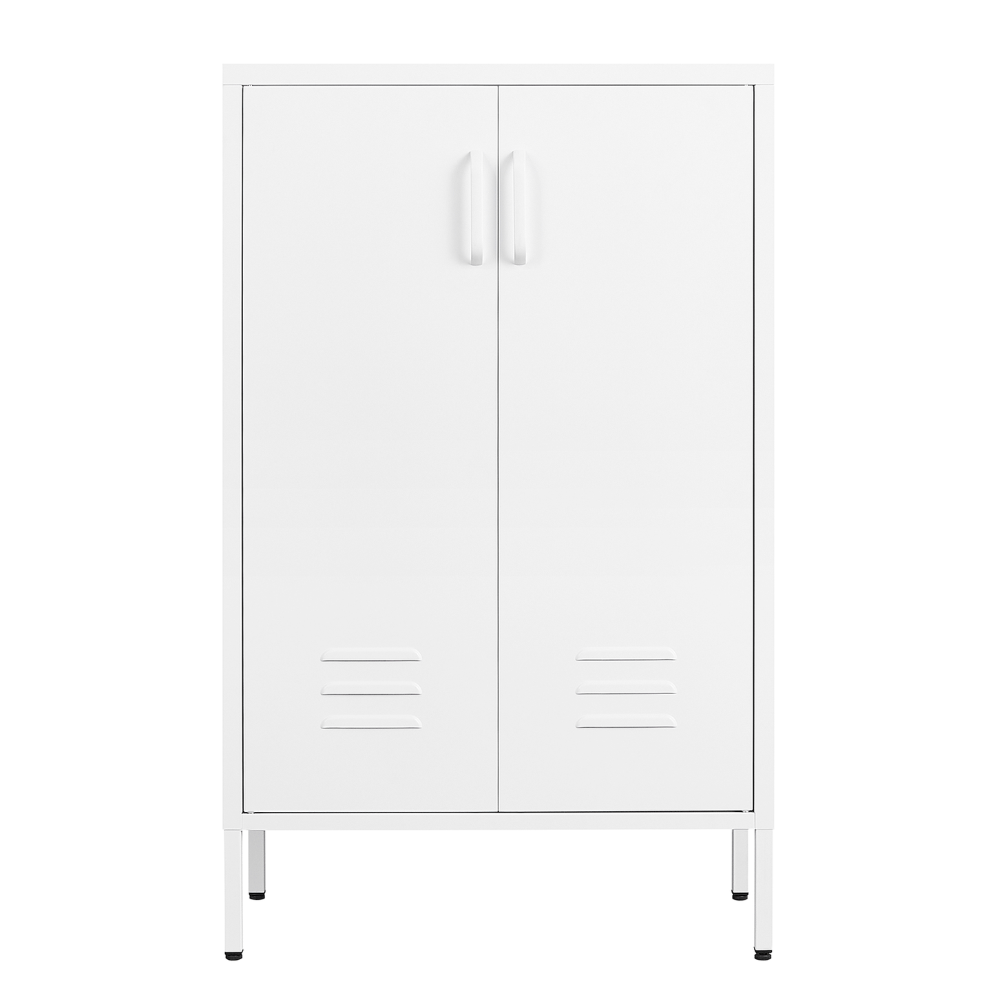 Steel White Storage Cabinet