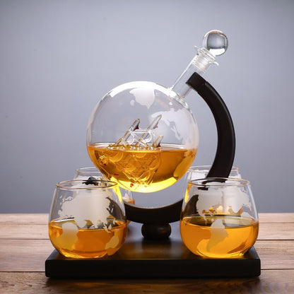 BEHA Life Globe Decanter Set