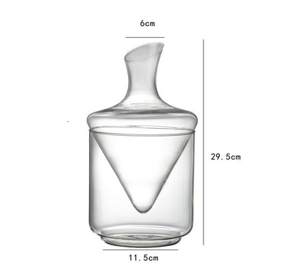 1 Liter Decanter with Ice Bucket